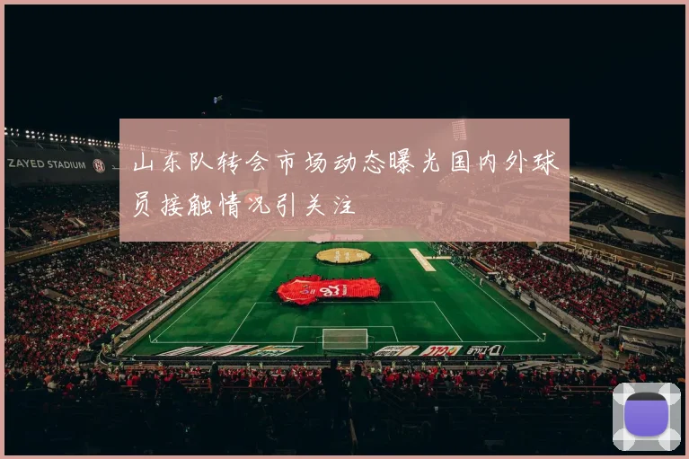 山东队转会市场动态曝光国内外球员接触情况引关注